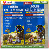 [Hộp 100 viên] Viên uống Liquid Calcium Nano Mk7 Giúp bổ sung Canxi, Vitamin K2, D3 và khoáng chất cần thiết cho cơ thể hỗ trợ phát triển chiều cao ở trẻ, ngừa loãng xương ở người già