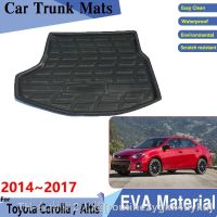 hyf✟℗☁ Car for Corolla E170 2014 2015 2016 2017 Rear Tray Mats Dirty Resistant Accessories