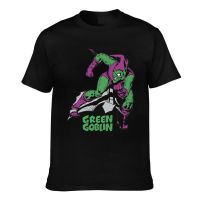 Design MenS Tee Marvel Comics Green Goblin Cotton Fashion Summer Tshirts