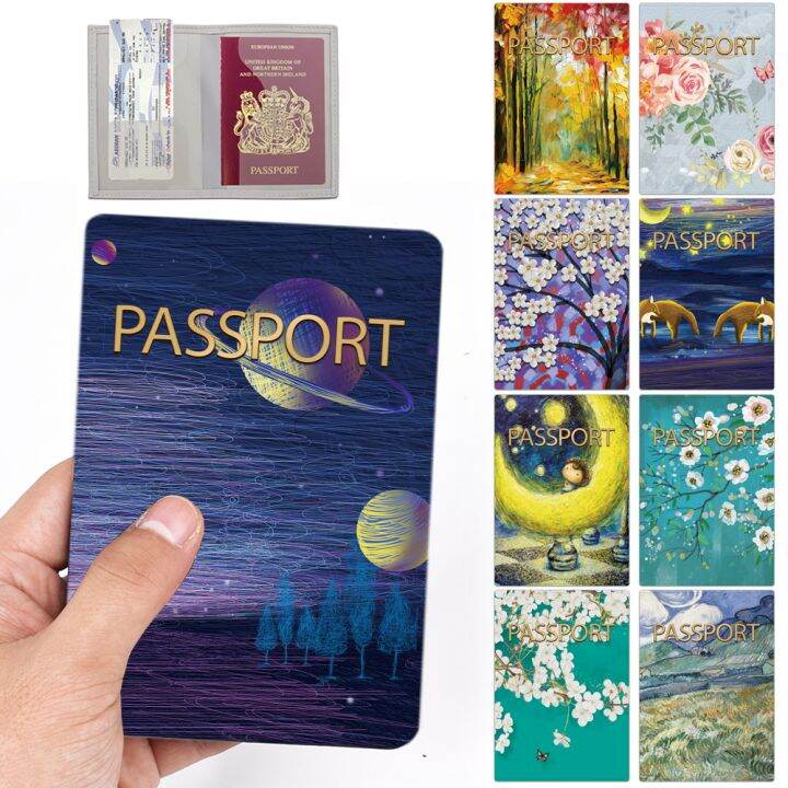 Travel Waterproof Passport Cover Wallet Transparent PVC ID Card Holder