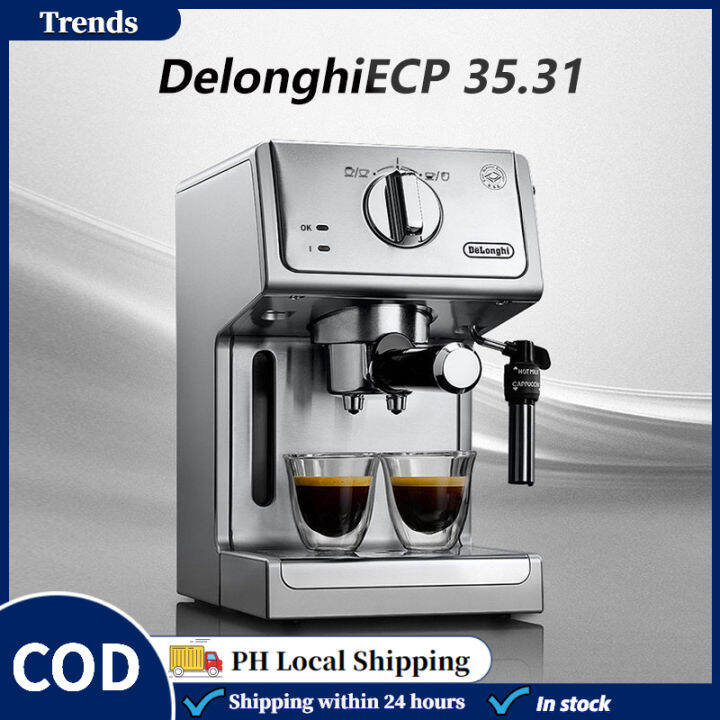【COD】DeLonghi ECP35.31 Pump Espresso Maker Machine Italian Pump