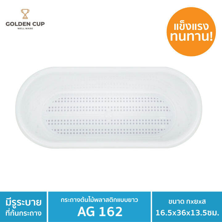 golden-cup-กระถางต้นไม้พลาสติกแบบยาว-กระถางดอกไม้-ขนาด-16-5x36x13-5-cm-รุ่น-ag162