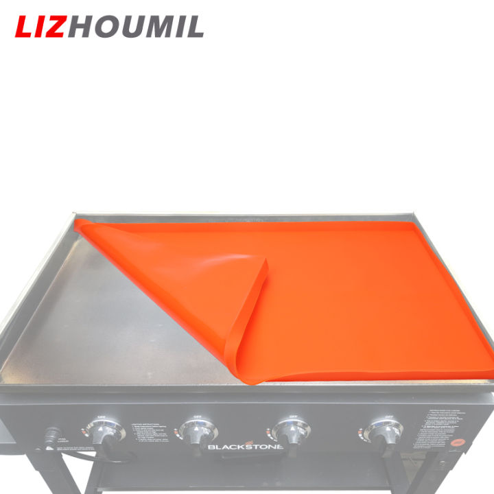 lizhoumil-แผ่นซิลิโคนสำหรับกลางแจ้ง-แผ่นซิลิโคนสำหรับถนอมอาหารเกรดหนักอุปกรณ์ป้องกันแผ่นเหล็กสำหรับ36-แผ่นเหล็กแบล็กสโตน