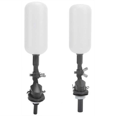 1/4 3/8 Inch Miniature Plastic Ball Float Valve With Adjustable Arm Automatic Water Level Control Switch Purifier Ball Cock