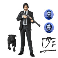 Mafexการโจมตีพิเศษอย่างรวดเร็วJohn Wick 6 นิ้วShf Suit Body Fast Pursuit Kill Puppet Hand Model