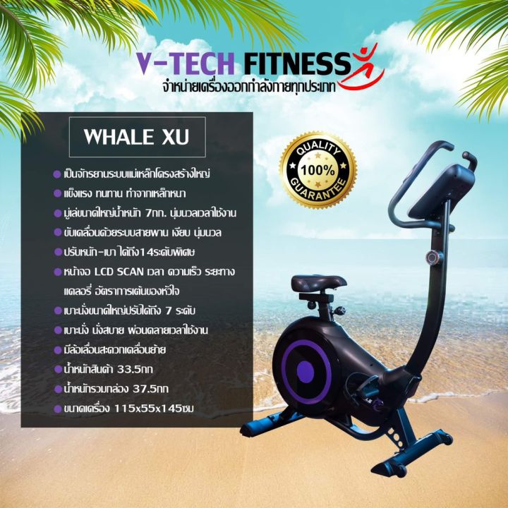 จักรยานนั่งปั่น-v-tech-fitness-whale-xu