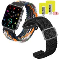 Elastyczne plecione paski do inteligentnego zegarka SoundPEATS 3 smartband z zegarkiem regulowana bransoletka z nylonu