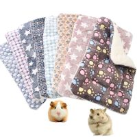 【YF】 Pet Hamster Mat Guinea Pig Pad Rodent Cage Squirrel Rabbit Hedgehog Chinchilla Plush Bed Soft Sleep Small Animal