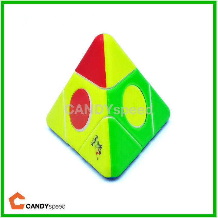 รูบิค-yuxin-little-magic-2x2-multi-triangle-cube-pyraminx-by-candyspeed