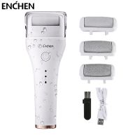 ENCHEN Foot Dead Skin Callus Remover Electric Pedicure Foot Care Tools With 3 Grinding Stone Roller Heads Waterproof