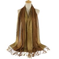 【CC】❁  2019 NEW Gold Cotton Color Muslim Scarf Shawls and Pashmina Bandana Female Foulard Ladies Hijab Stores