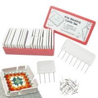 【CW】¤♟  Blocking Pins Knit Blockers and Pin Crochet or Needlework Projects Extra T-pins for Use with Mats