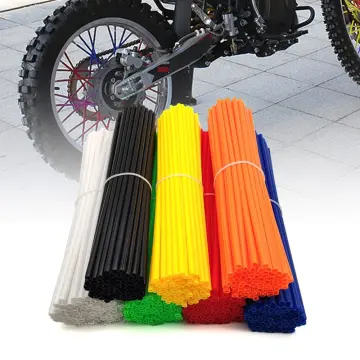 Cheap 72Pcs MTB Wheel Spoke Wraps Tubes Rim Covers Mountain Bike