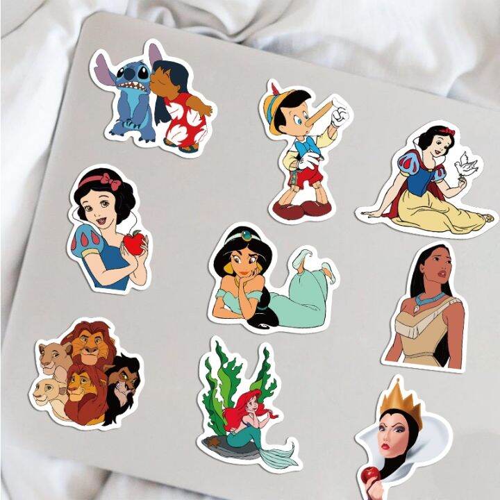 50-100pcs-disney-mixed-cartoon-stickers-movie-decals-diy-laptop-phone-guitar-luggage-bottles-waterproof-gift-sticker-kid-toy