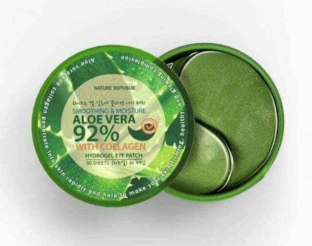 aloe vera gel eye patch