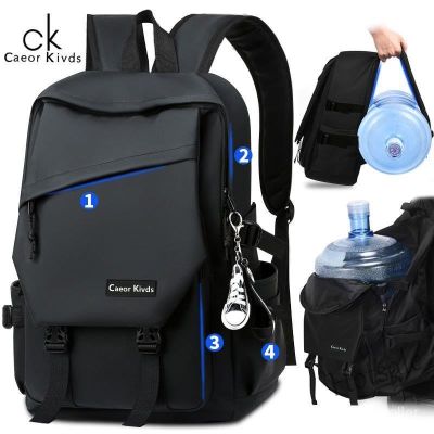 【hot sale】❂ C16 [Ready Stock] Mens Backpacks Hot-Selling Trendy Large-Capacity High School Junior Students Bags Travel Compu