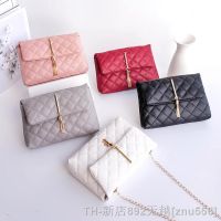 hot【DT】﹊✻  Embroidery Thread Small Leather Crossbody for Hit Womens Luxury Trending Chain Shoulder Handbags