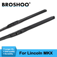 BROSHOO Car Wiper Blades Rubber Clean The Windshield For Lincoln MKX 2007 2008 2009 2010 2011 2012 2013 2014 2015 2016 2017