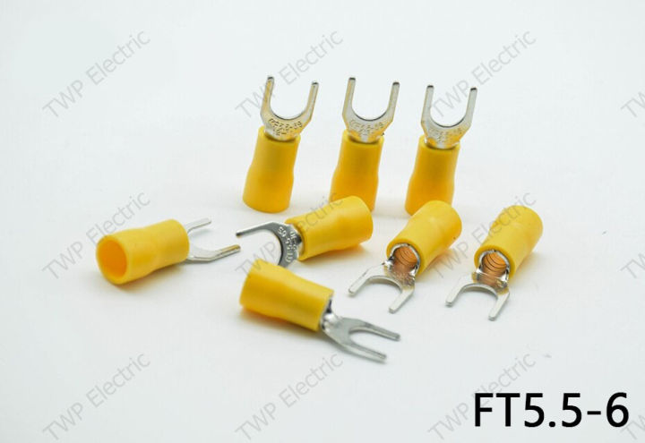 50-ชิ้น-หางปลา-หางปลาแฉกแบบมีฉนวน-สีเหลือง-เหมาะกับสายไฟฟ้าขนาด-4-0-6-0-sqmm-12-10-awg-ft5-5-5-6-8-เลือกขนาดรู-50-pcs-yellow-york-crimp-terminals-ft5-5-5-6-8-4-0-6-0-sqmm-12-10-awg