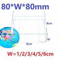 hot【cw】 8xWx8cm Transparent Plastic Wedding Supplies Products Diaplay