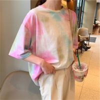 Zigzagg เสื้อยืด 2020 สีพาสเทล Dye oversized T-shirt เสื้อยืดน่ารัก เสื้อผ้าแฟชั่น เสื้อผ้าเกาหลี