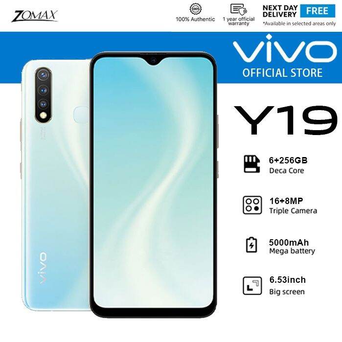 vivo y19 6gb ram 128gb rom