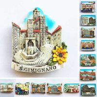 ♕ Italie Fridge Magnets Italy Rome Sicilia Siena Florence Colosseo Tourism Refrigerator Magnets Souvenir Home Kitchen Decoration