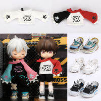 ใหม่ Suki Ob11ตุ๊กตาหมี Pirate Sweatshirt ตุ๊กตาแม่เหล็กรองเท้าเสื้อยืดสำหรับ Gsc,Mollys,Obitsu11,112 Bjd ตุ๊กตาเสื้อผ้าอุปกรณ์เสริม