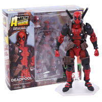 PVC Dead.pool Action Figure Collectible Model Toy Revoltech Series #001