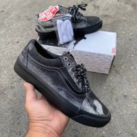 รองเท้าVans Old Skool LX Jim Goldberg Acid Wash Denim Black SIZE.39-44 รองเท้าผ้าใบแวนส์ รองเท้าแวนส์ รองเท้าสีดำ รองเท้าผู้ชาย-หญิง ยืดเกาะได้ดี ใส่สบาย