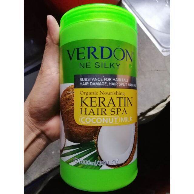 VERDON keratin hair treatment spa 1000ml authentic Lazada PH