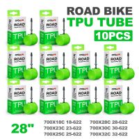 Ultralight TPU Road Inner 700c Tube Bike Road MTB Bicycle Material Tire 60mm Length French Valve 700 18 25 28 32 38g Super Light