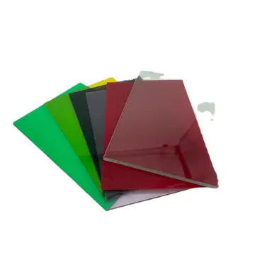 Polycarbonate Clear Plastic Sheet Shatter Resistant Easier To Cut