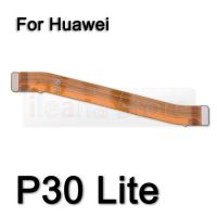 สำหรับ Huawei P8 P9 P20 P10 P30 Lite Pro Plus เมนบอร์ดเมนบอร์ดเมนบอร์ด SUB Board ของแท้ขั้วต่อแท่น LCD สายพานเมนบอร์ด