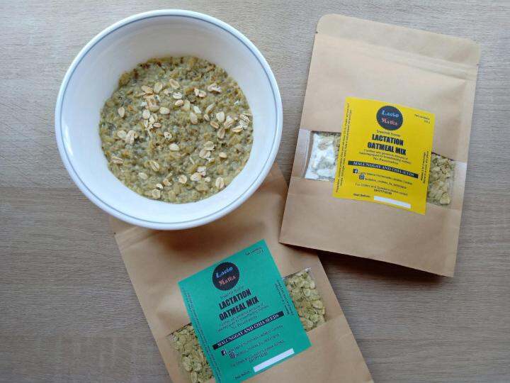 Lactation Oatmeal Mix with Malunggay and Chia Seeds Lazada PH
