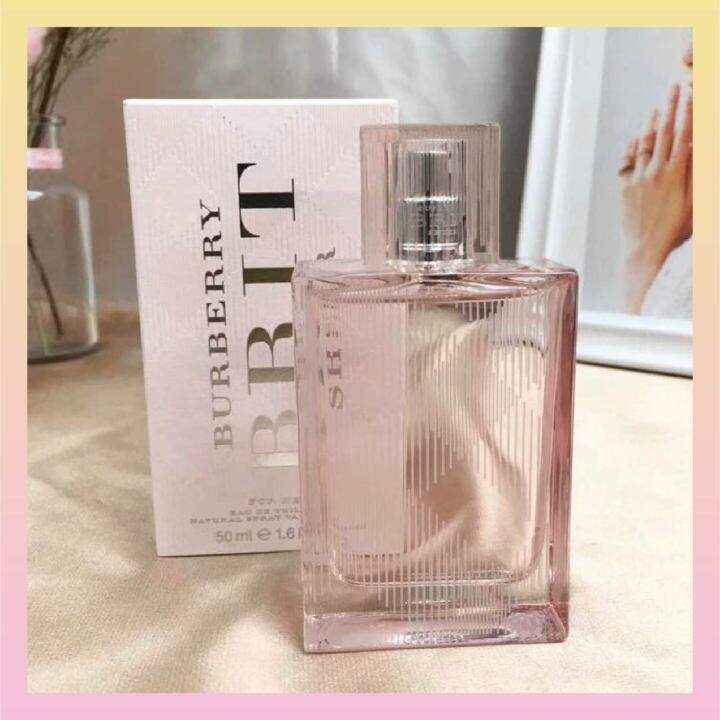 น้ำหอมแท้แบ่งขาย-งานป้ายแท้100-brit-sheer-for-her-eau-de-toilette-กลิ่นหอมหวานออกแนว-fresh-fruity-floral