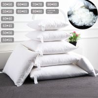 【CW】◑☈  Easyum Cotton 30x50 45x45cm Down Backrest Sofa Sitting Waist Footrest Bed Cushion