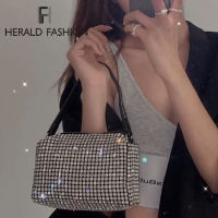 Women Sequin Handbag for 2022 Female Clutch Design Brand Luxury Shoulder Bags Tote Leather PU Shiny Diamond Hobo Top-Handle Bags