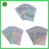 DOULI 20PCS ครัวเรือน Reclosable บ้านและสวน ถุงปิดผนึกตัวเอง กระเป๋าใส่ขนม อลูมิเนียมฟอยล์ ถุงเก็บอาหาร