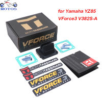 YC MOTOS Reedวาล์ววาล์วไอดีสำหรับVForce3 V382S-A YAMAHA YZ85 2002-2019คาร์บอนไฟเบอร์