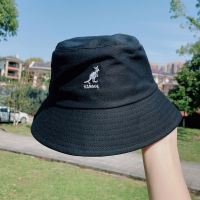 2021 Kangaroo Embroidered Womens Bucket Hat Mens Hip Hop Fishing Hat Adult Panama Bob Hat Summer Couple Flat Cap Cotton