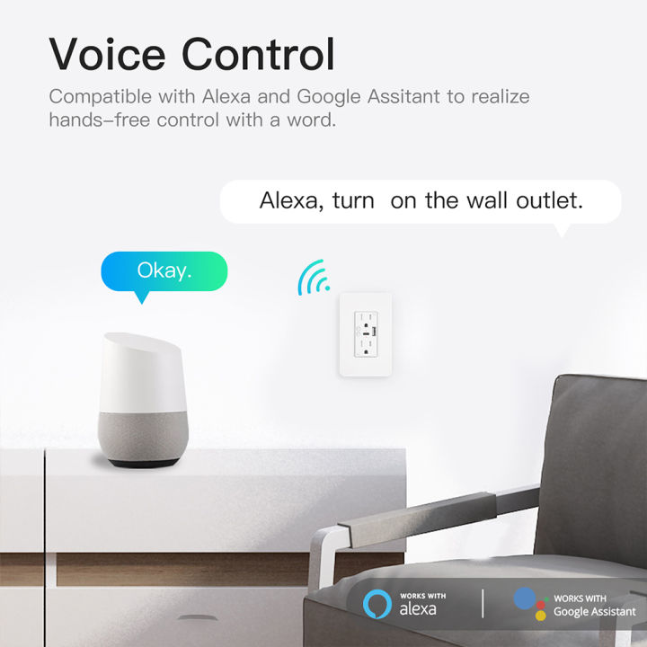 wifi-smart-wall-power-multi-outlets-ปลั๊กซ็อกเก็ต-usb-type-c-อะแดปเตอร์-tuya-app-รีโมทคอนล-anywhere-ทำงานร่วมกับ-alexa-home