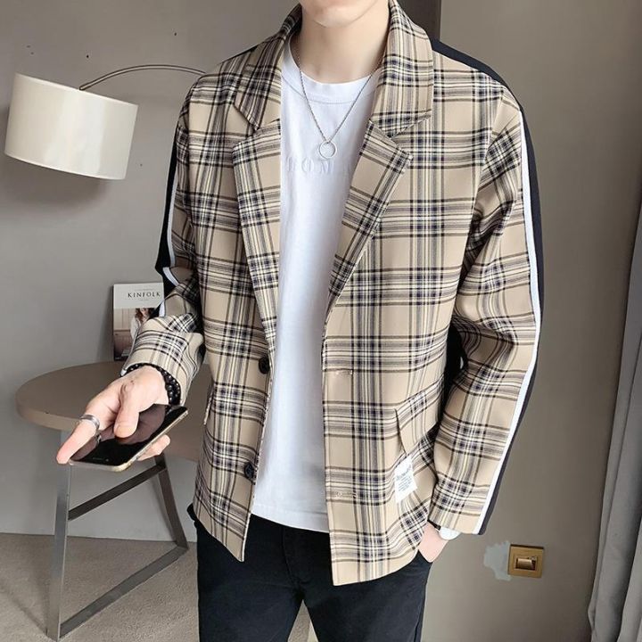 in-the-spring-of-2021-single-leisure-jackets-grid-west-a2021-mens-casual-suit-jacket-plaid-western-high-end-small