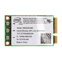 Dual Band 300Mbps การ์ด WiFi Mini PCI-E NM1 4965AGN การ์ดสำหรับ Intel ไร้สาย