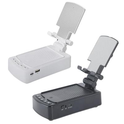 Phone Charger Stand 3-in-1 Mobile Phone Holder Phone Bracket 360 Degree Rotatable Adjustable Cellphone Stand for Live Broadcast fashion