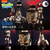 Hot Sales New Spongebob Gothic Clown Figures Fun Ornaments Birthday