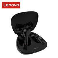 Lenovo ชุดหูฟังบลูทูธ5.0 HT06 TWS ไร้สายที่แท้จริงแบบสัมผัสหูฟังเล่นกีฬาขนาดเล็ก