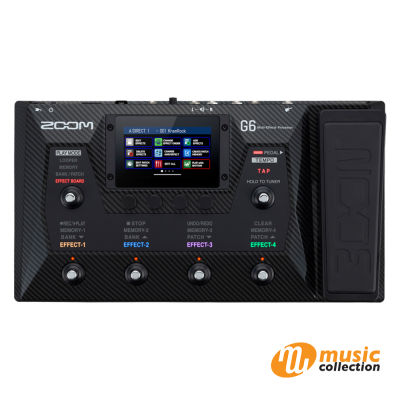 เอฟเฟคกีตาร์ ZOOM G6 MULTI-EFFECT PROCESSOR