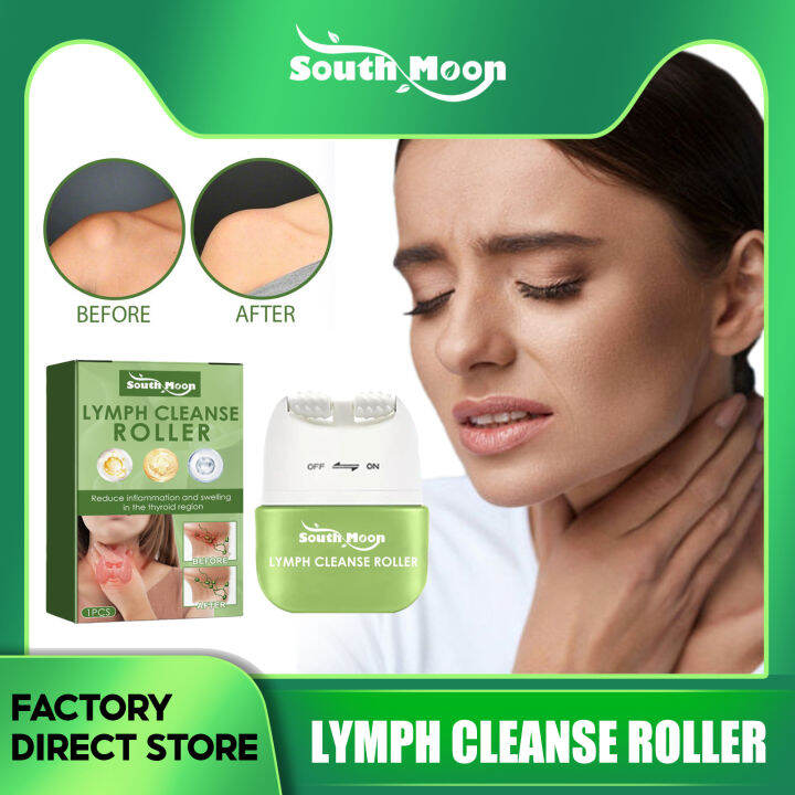 South Moon Lymph Cleanse Roller Compress Massage Roller Ball Body Neck