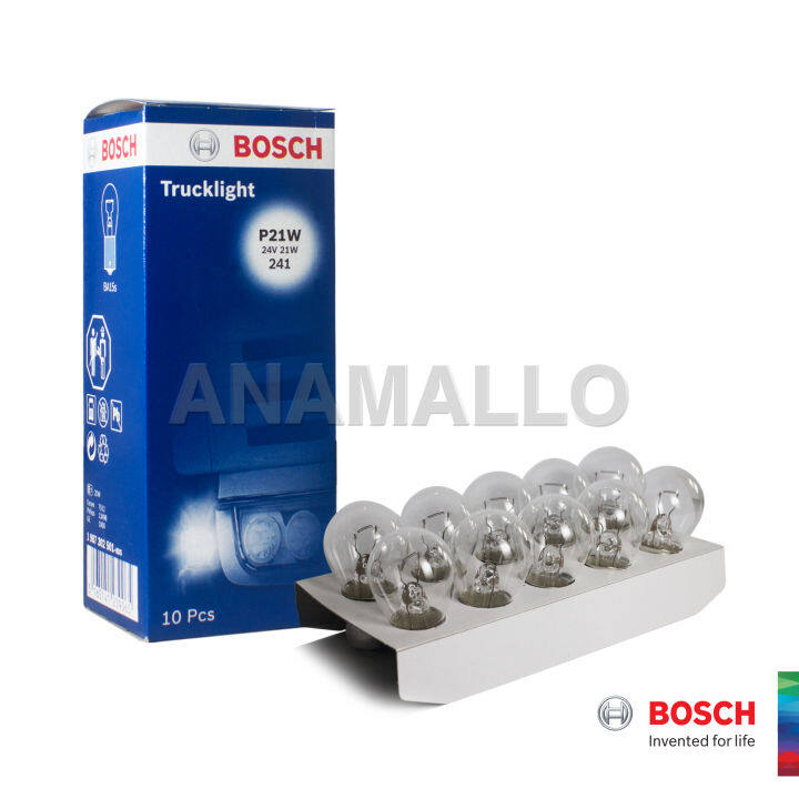 Bosch V W Bulb Single Contact Big P W Bundle Of Pcs